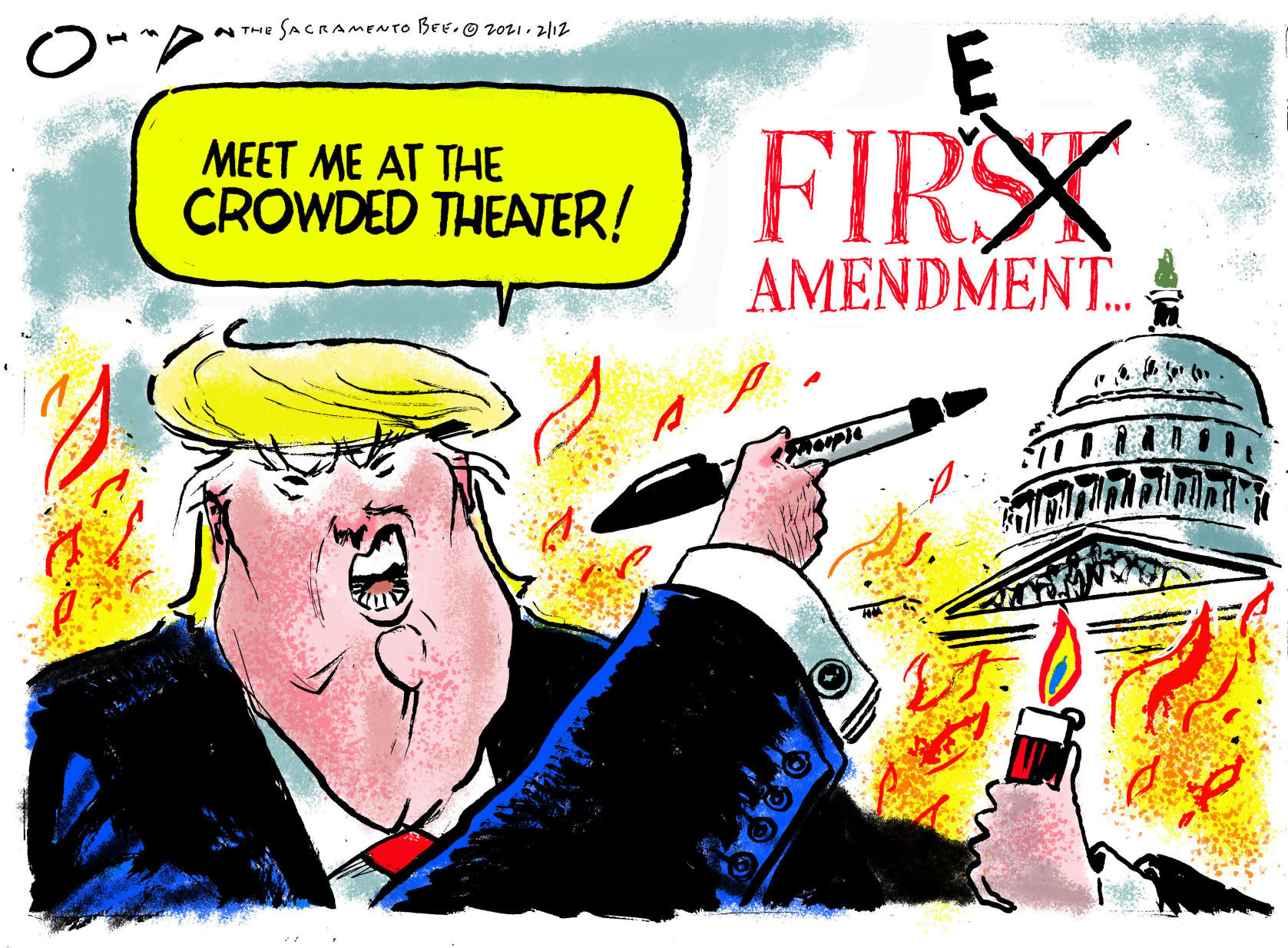 Jack Ohman, editorial cartoon